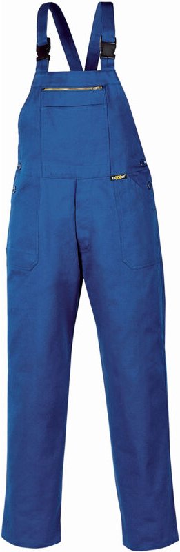 teXXor® Latzhose 240 g/m² kornblau Öko-Tex Standard 823252 Gr.52 100% Baumwolle