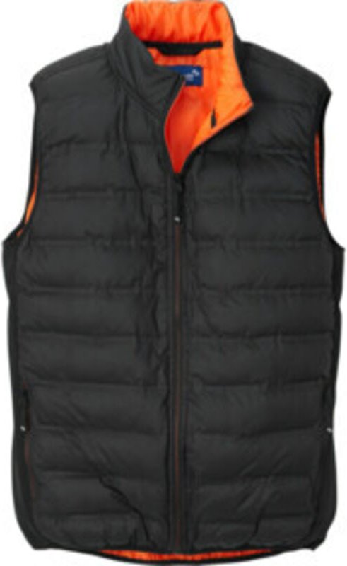 SCHEIBLER Thermoweste Schönkirchen Gr. L, schwarz/orange