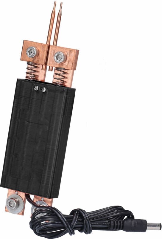 Integrierter Punktschweißstift, automatische Auslösung, akkubetriebener Punktschweißstift mit Endschalter, Zubehör