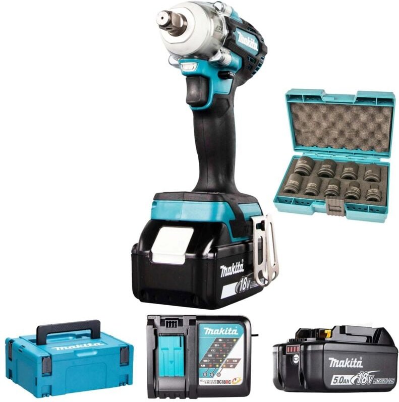 Impulsschrauber Makita DTW300RTJX 18 V 5 Ah