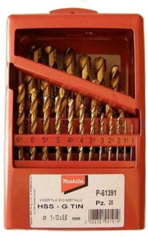 TITAN HSS-G ZINNBOHRER-SET 25-tlg. 1-13 mm