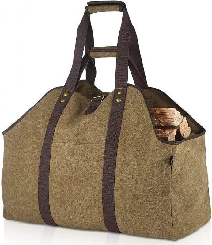 Großer Holzsack 60 cm x 30 cm x 50 cm