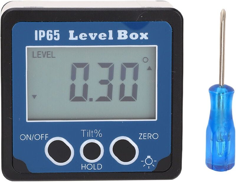 Xiuganpo Verstellbarer Winkelmesser für Schienensägen, -60 bis 60 Grad Aluminiumlegierungsschiene, Winkelmesser, Lineal,...