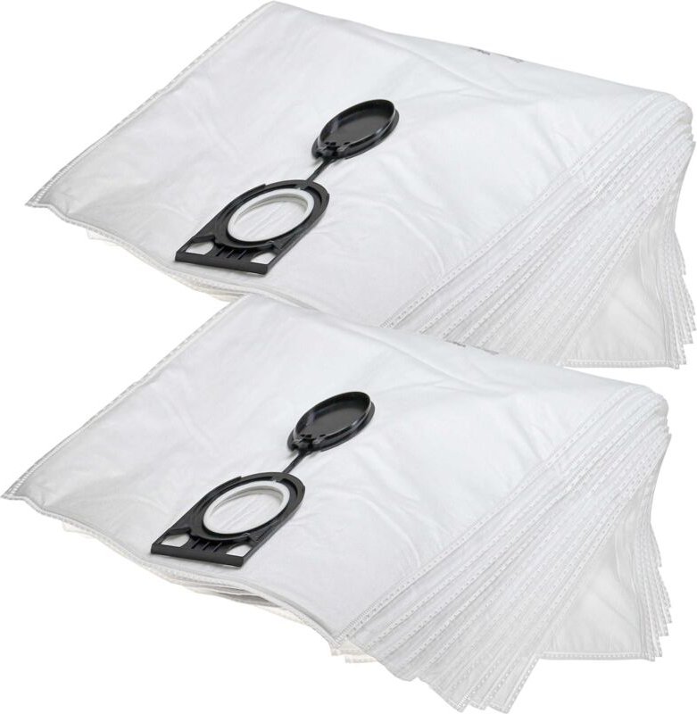 vhbw 20x Staubbeutel kompatibel mit BTI NTS 20 A-M-P, NTS 20-A-L3, NTS 20 A-M, NTS 20 A, NTS 20 A-2 Staubsauger - 43cm x...