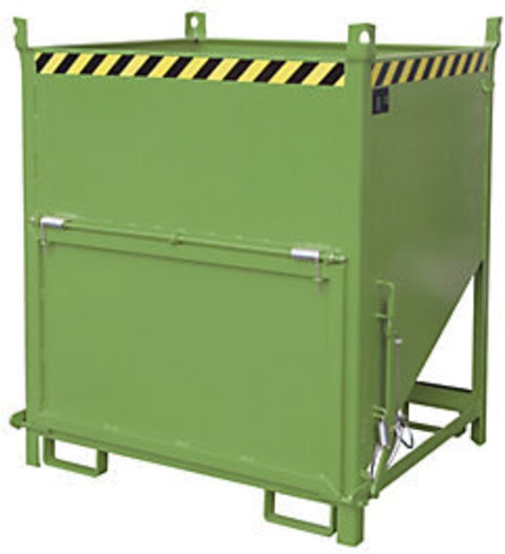 Bauer Silobehälter SGK 100, lackiert, Resedagrün