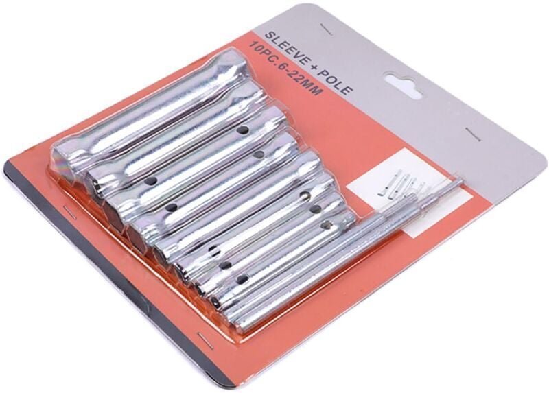 10-teiliges metrisches Duschventil-Schraubenschlüssel-Set, Wannenwartung, Doppelmaulschlüssel, Badewanneninstallation (6...