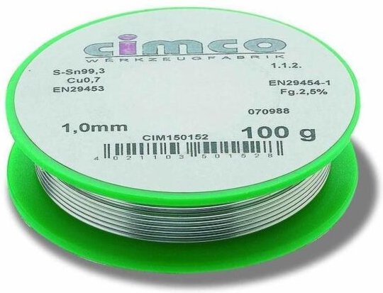 Cimco Werkzeuge Elektroniklot bleifrei 150154 (250gr)