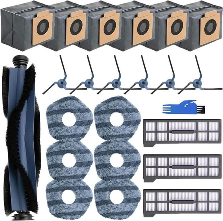 Teile für X10 Pro Omni Roboterstaubsauger, 1 Walzenbürste