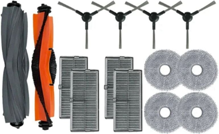 Für Roboter-Staubsaugerteile Hauptbürste Wischtücher