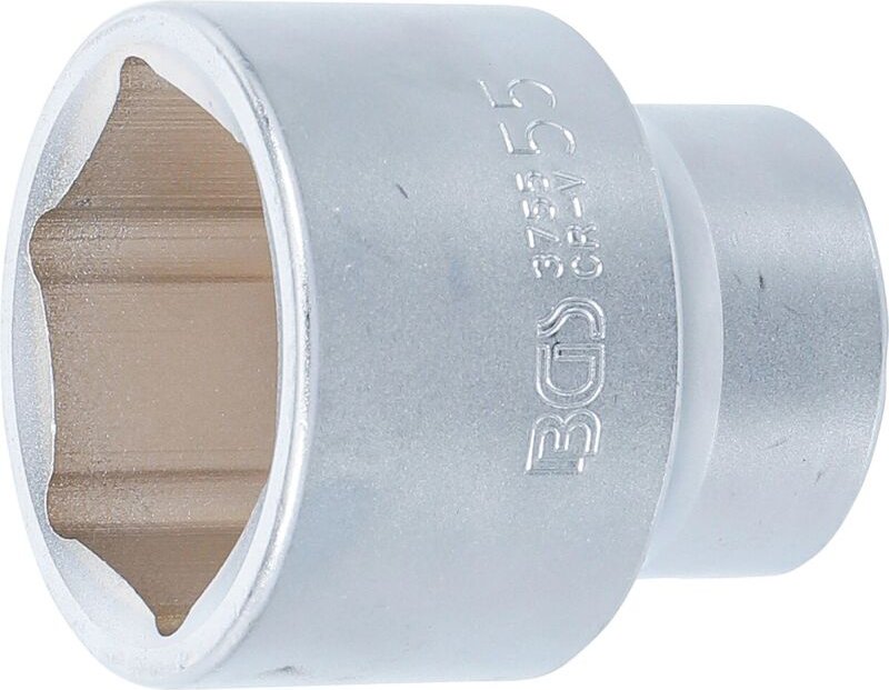 Bgs Technic - Steckschlüssel-Einsatz Sechskant Antrieb Innenvierkant 25 mm (1') sw 55 mm