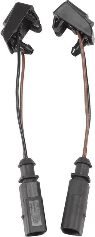 Tlily - 2 stücke Windschutzscheibe ScheibenwaschdüSe Jet 1Z0955986 für 2004-2015 Beheizt