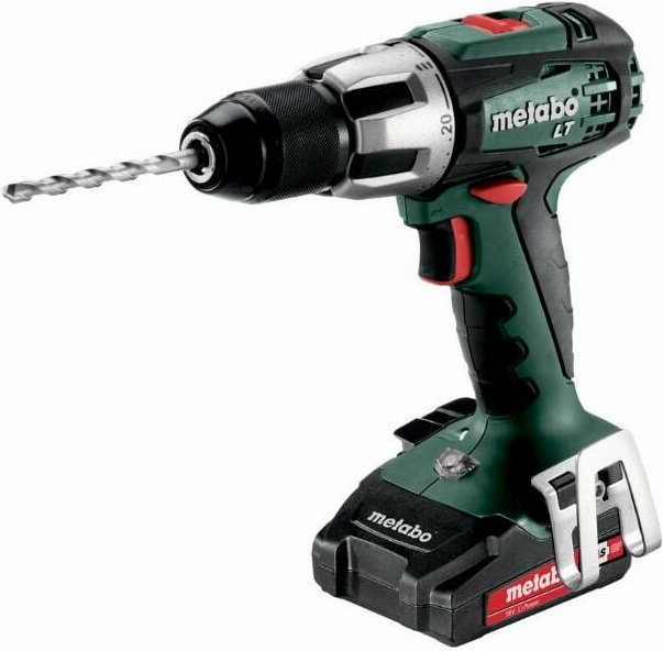 Metabo - Schlagbohrmaschine - sb 18V - lt 2 x 2,0 Ah Li-Power, asc 55, Koffer - 602103510