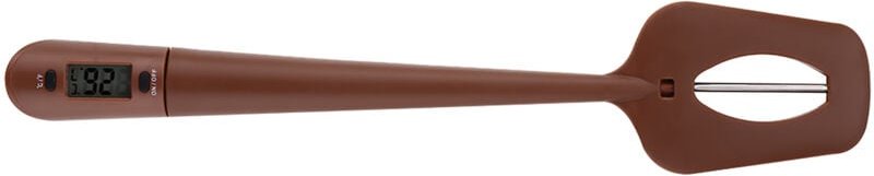 Digitales Spatelthermometer, Koch- und Zuckerthermometer mit digitaler Sondenanzeige und 2-in-1-Rührer für Schokoladenma...