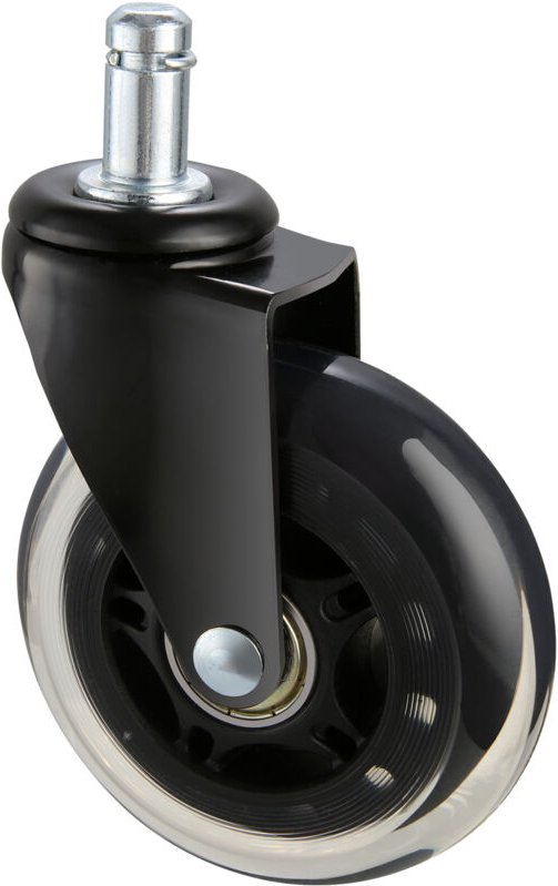 Mophorn - vevor Bürostuhl Rollen(5er Set) φ76,2MM Ersatz-Hartbodenrollen aus Polyurethan Schreibtischstuhl Rollen 59kg T...