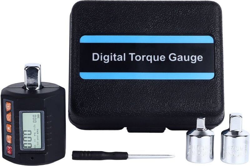 Digitaler Drehmomentzähler, Drehmomentzähler mit digitaler Anzeige, akustischem und optischem Alarm, Drehmomentschlüssel...