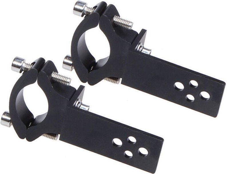 Motorrad-Scheinwerfer-Montagehalterung, Motorrad-Scheinwerferhalter, Motorrad-Fahr-Hilfsnebelscheinwerfer-Klemmensatz, K...