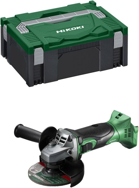 Akku Winkelschleifer G18DSL2W3Z Hikoki 125 mm, 18V, Sologerät