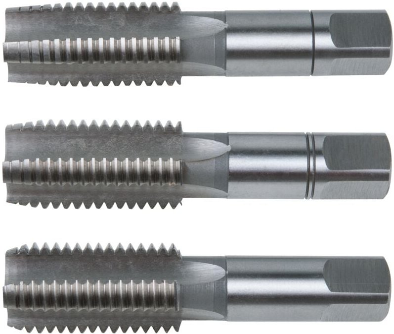 KS Tools HSS CO Handgewindebohrer-Satz M, M4x0,7, 3-tlg.