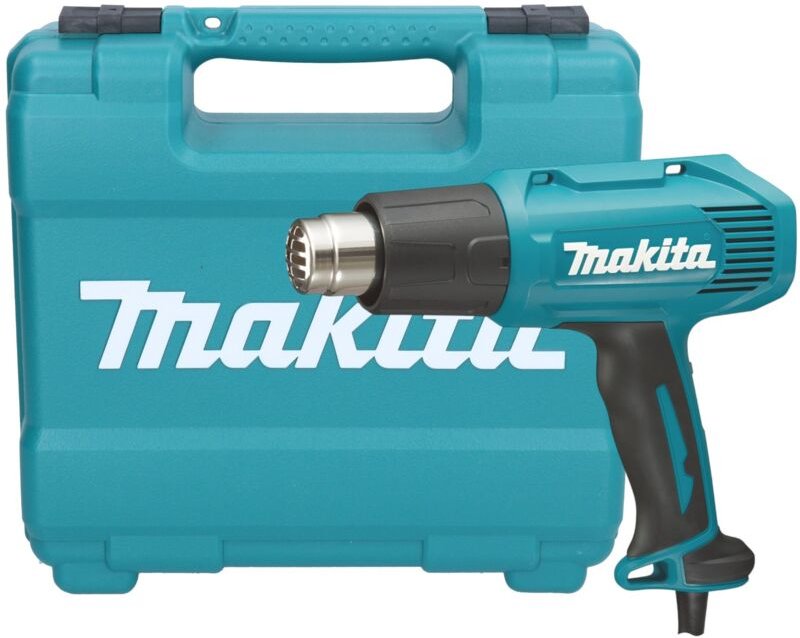 Makita HG 6030 K Heißluftgebläse 1800 W 50 - 600 °C + Koffer