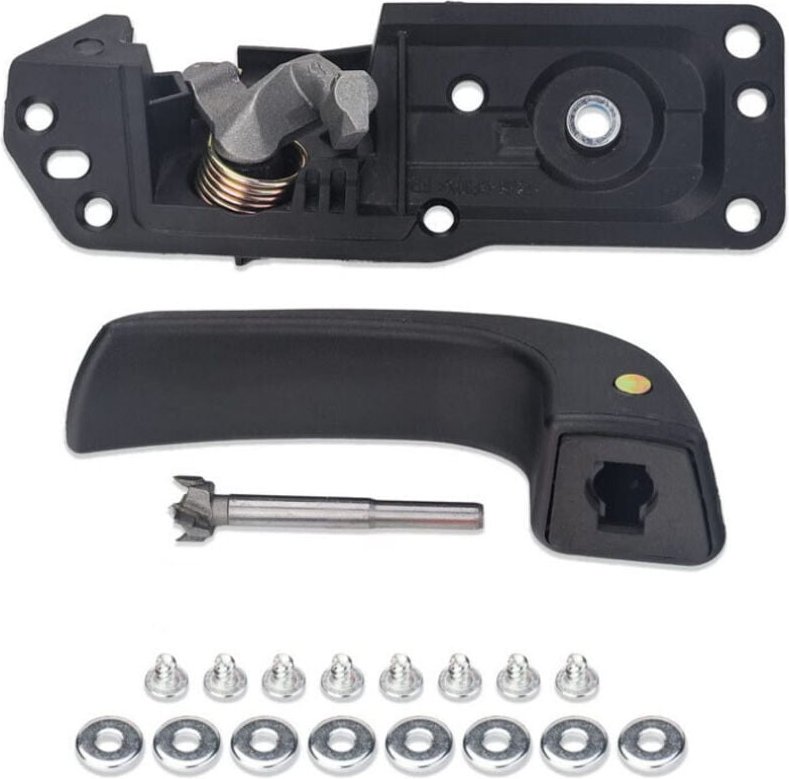 Innentürgriff-Set vorne hinten rechts Beifahrerseite für Chevy Silverado Tahoe Suburban Avalanche, GMC Sierra Yukon, Cad...