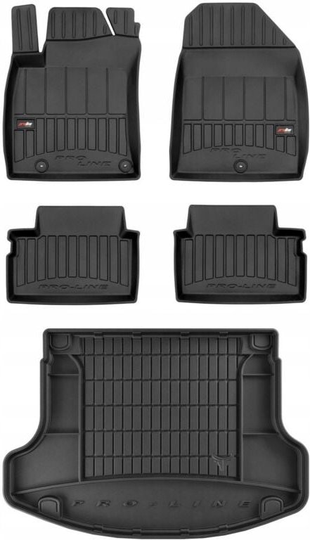 SET 3D Gummimatten Hyundai i30 3 Fastback ab 2017-