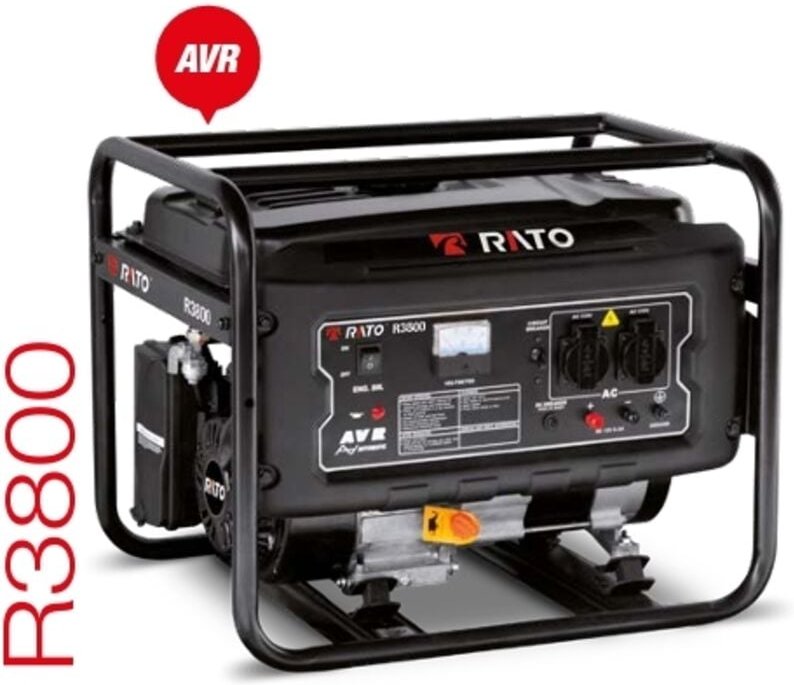 RATO R3800 Benzin-Stromerzeuger 301 ccm Höchstleistung 3,8 kW