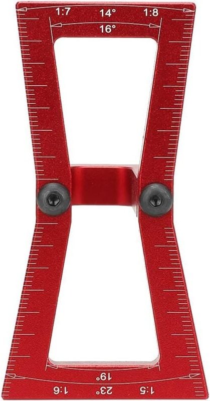 Schwanzmarkierung, Führungsschablone, Maßstab, Legierung, Holzbearbeitungslehre, Markierung, genaues Verbindungswerkzeug...