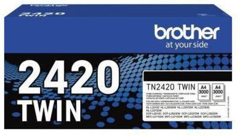 Toner Originalzubehör TN-2420TWIN ca. 2 x 3.000 Seiten schwarz 2 St./Pack.