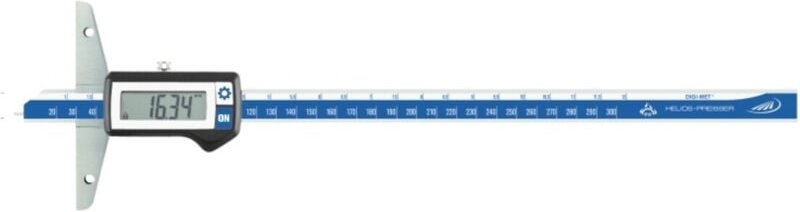 Helios Preisser Digi. Tiefenmessschieber 300 mm Bückenlänge 150 mm IP67 INOX 0,01 mm