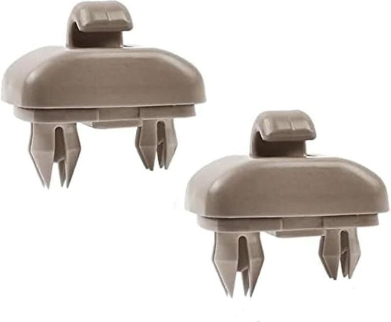 Set mit 2 Sonnenblendenclips/Haken, passend für Audi A1, A3, A4, A5, Q3, Q5 (8E0, 857, 562), A7, B6, B7, B8, S4, S5, bei...