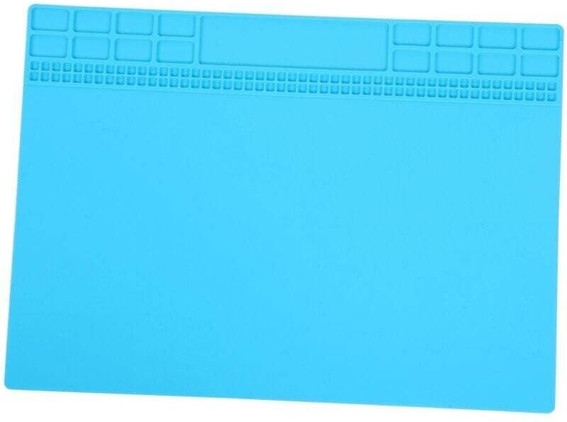Tapis Magnétique Anti Chaleur Silicone Réparation Électronique Ordinateur Téléphone Station Soudure Outils 350x250x4mm B...