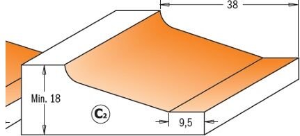 990.506.11 Hartmetall-Abplattfräser S=12 D=89x15 (C2)