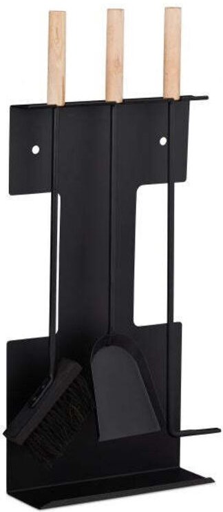 Feuerstander aus 4 teilen stahl 883084