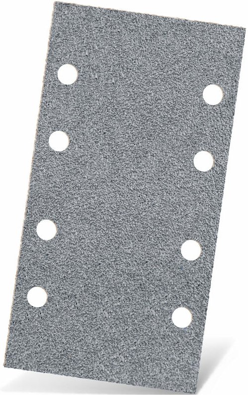 MENZER Platinum Klett-Schleifblätter, 180 x 93 mm, 8-Loch, f. Schwingschleifer, Halbedelkorund (50 Stk.) K180