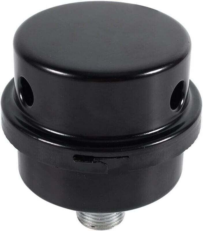 Zubehör für Luftkompressoren, geräuscharmer Filter für Luftkompressoren (3/8" 16 mm Gewinde)