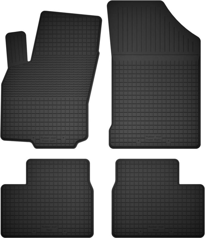 Gummi-Automatten, 4er-Set, Universalmodell: Suzuki SX-4 S-Cross Crossover (2013-)