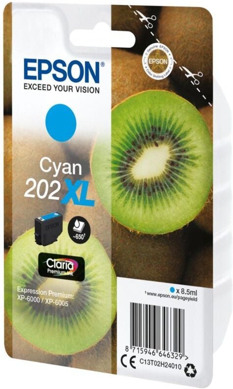 Thumbnail - Epson Kiwi 202XL Druckerpatrone 1 Stück(e) Original Hohe (XL-) Ausbeute