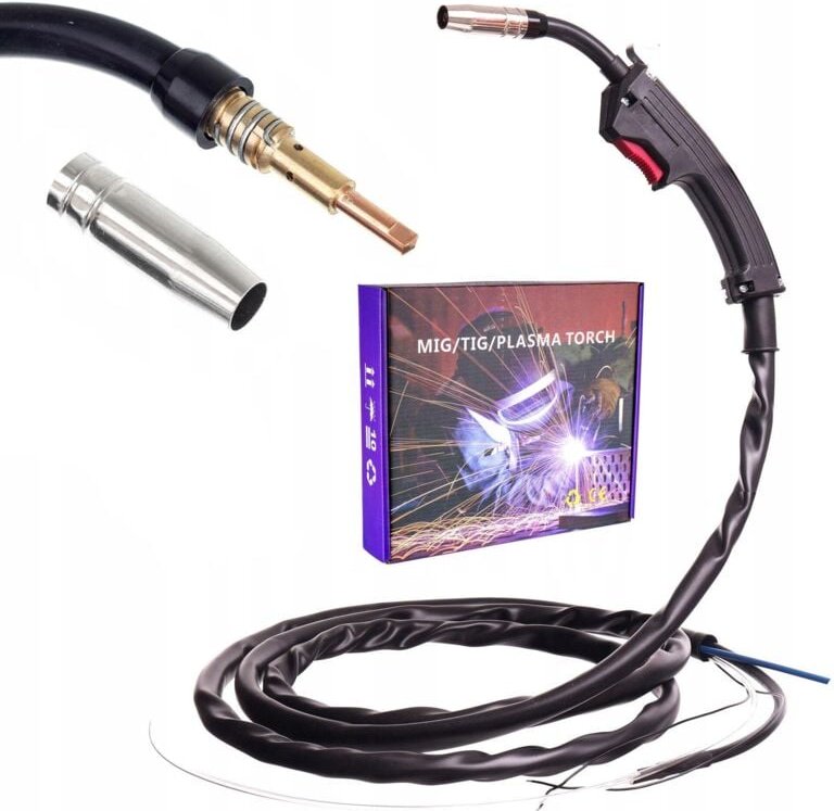 Schweißbrenner 4m SGA TW14 MK14 mit GASVENTIL für MIG MAG Schweißgerät