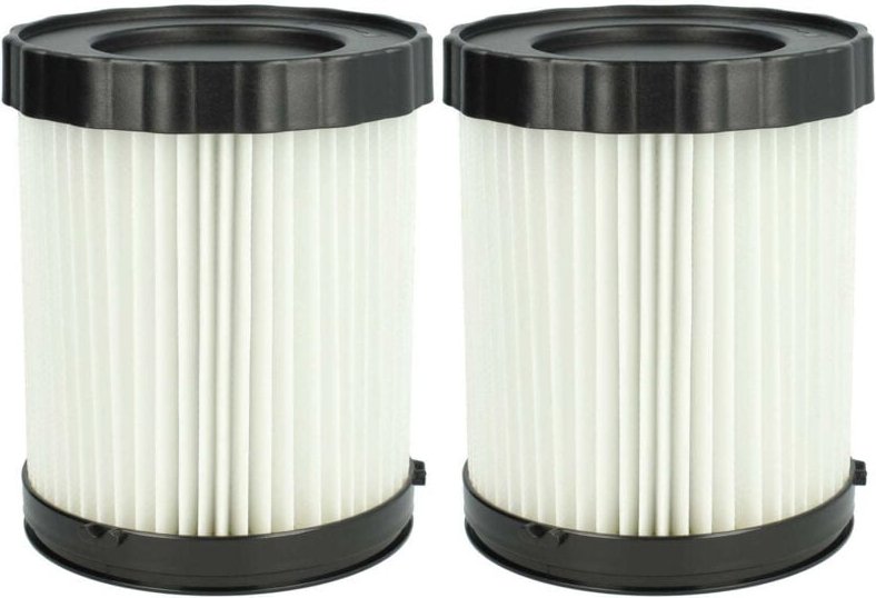 Filterset 2x Faltenfilter Ersatz für Bosch 3165140917940, 2 608 000 663, 1 600 A01 1RT für Nass- & Trockensauger - Filte...
