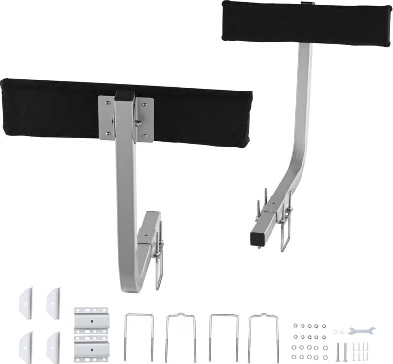 Mophorn Bootsanhänger-Führung, 0,7 m verstellbar, 2 Stück, rostfreier verzinkter Stahl, robuste Rolle, für Ski-/Angel-/S...