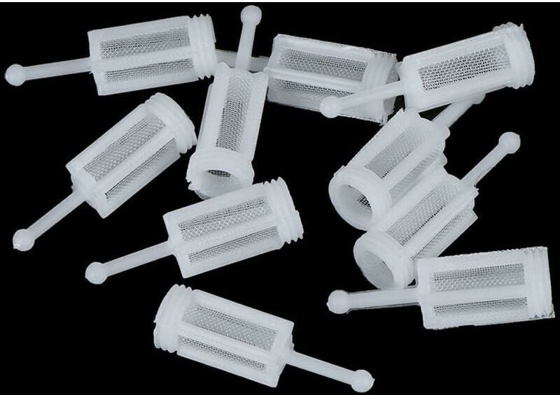 Ahlsen - 50 Stück Farbfilter Schwerkraft-Spritzpistolenfilter Einweg-Sprühfilter Feinmaschige Universal-Schwerkraft-Spri...