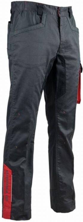 FACOM Steps Stretchhose Schwarz/Grau/Rot Größe 48 - FXWW1010E-48