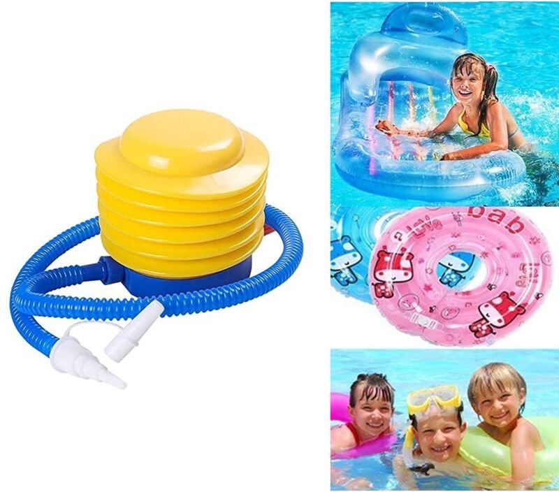 Memkey - Fußpumpe, aufblasbare Sportpumpe für Schlauchboote, Yoga, Bett, Matratze, Schlauchboot, Gymnastikball, Ball, Bä...