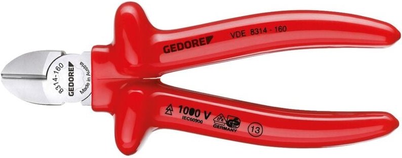 Vde 8314-140 VDE-Seitenschneider mit Tauchisolierung 140 mm