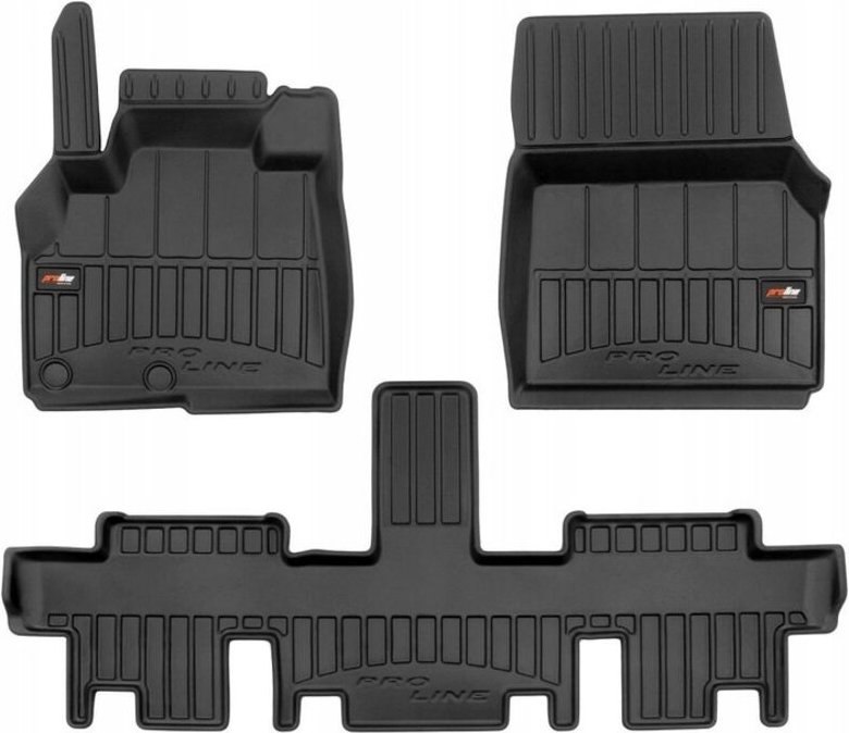 Thumbnail - Matten, Fussmatten, Gummi-Fußmatten, Renault Espace 4 2002-2014, 3d-Mulde