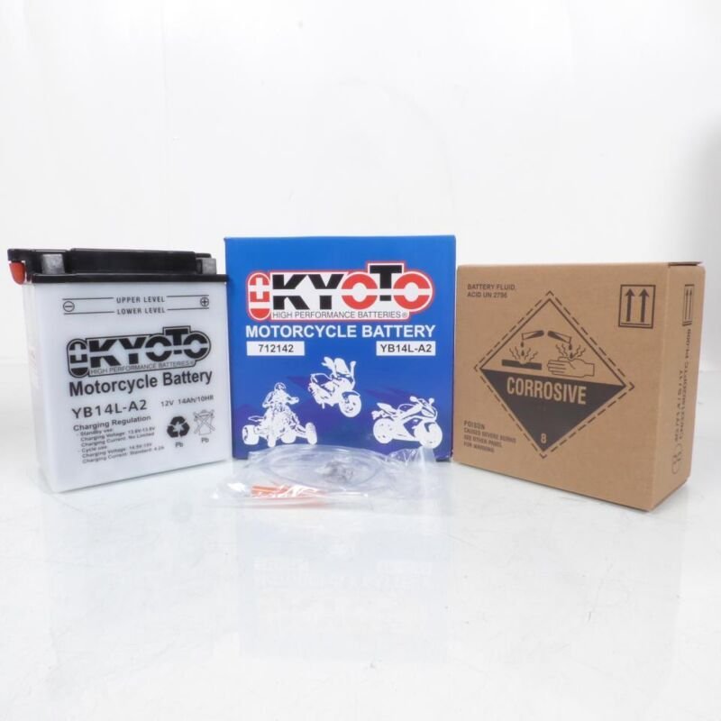 batterie kyoto pour moto guzzi 750 nevada 2005 à 2007 yb14l-a2 /