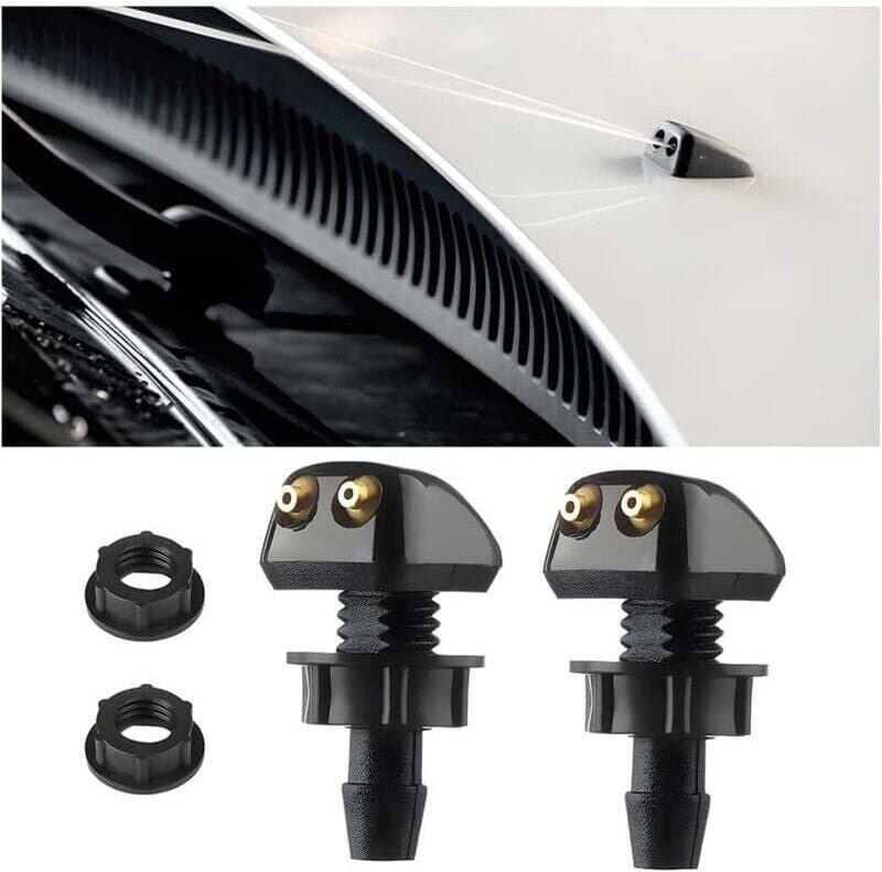 Stück Sprühdüsen für die Frontscheibenwaschanlage, kleine universelle Scheibenwaschdüsen, Scheibenwaschdüse für Autos