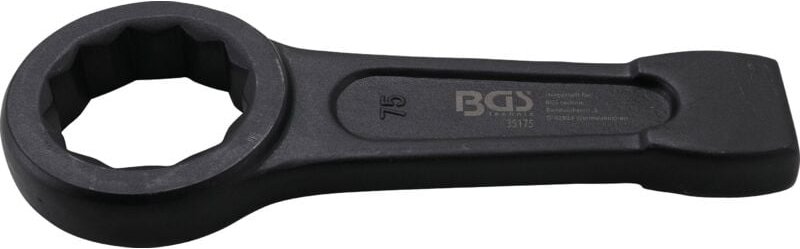 BGS Schlag-Ringschlüssel SW 75 mm - 35175