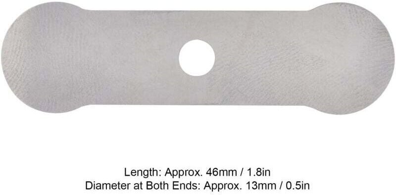 Plaque de Valve 13x46mm 25 Pièces Accessoires Compresseur Air Aluminium Haute Résistance Faible Bruit