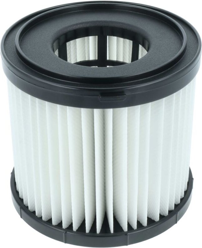 vhbw Faltenfilter kompatibel mit Hart HPWD01B Staubsauger - Patronenfilter Schwarz Weiß